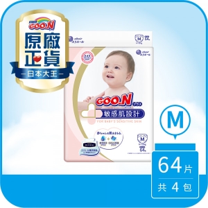 【9store】黏貼型M-日本境內版敏感肌系列(64片x4串)