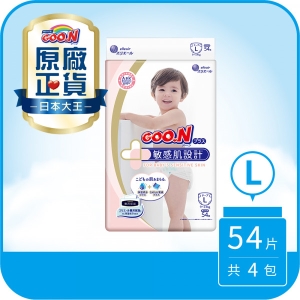 【9store】黏貼型L-日本境內版敏感肌系列(54片x4串)