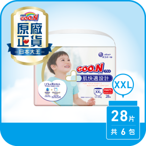 【9store】褲型XXL-日本境內版肌快適系列(28片x6串)