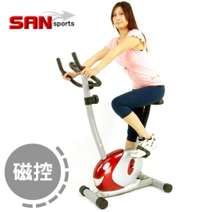 【SAN SPORTS 山司伯特】小鯨魚磁控健身車 C121-360 (室內腳踏車.運動健身器材.便宜.推薦.哪裡買)