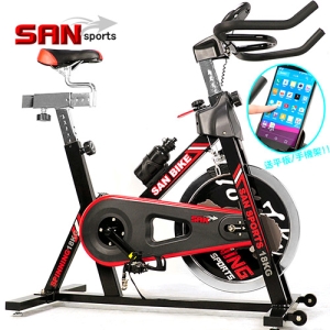 【SAN SPORTS 山司伯特】黑爵士18KG飛輪健身車 C165-018 (4倍強度.18公斤飛輪車.室內腳踏車.推薦.哪裡買便宜)