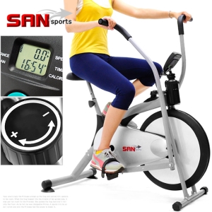 【SAN SPORTS 山司伯特】手腳並用手足健身車 C130-40900 (交叉訓練機.美腿機滑步機.室內腳踏車自行車.運動健身器材.推薦哪裡買ptt)