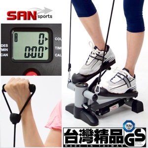 【SAN SPORTS 山司伯特】U型左右踏步機(贈送防滑墊) C129-1024 平衡階梯踏板.全能活氧美腿機.運動健身器材.推薦哪裡買