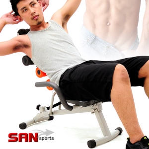 【SAN SPORTS 山司伯特】速立挺Ⅱ美背機 C080-619 (健腹機健腹器.活力健身機.仰臥起坐板.運動健身器材.推薦.哪裡買)