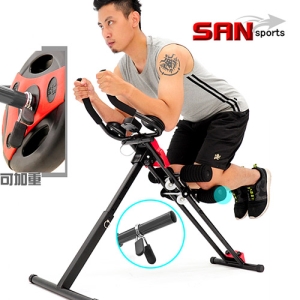 SAN SPORTS 山司伯特】5五分鐘猛一身健腹機 C080-605A【 (加重式全方位提臀健腹器.運動健身器材.推薦哪裡買)