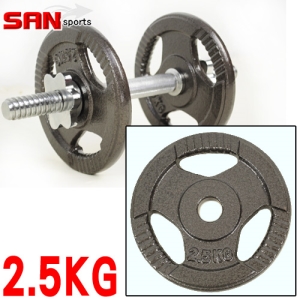 2.5KG手抓孔槓片 C113-102 (單片2.5公斤槓片.手抓孔片.槓鈴片.啞鈴.舉重量訓練.運動健身器材.便宜.推薦.哪裡買)