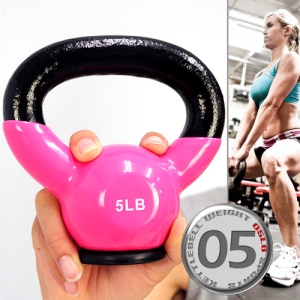 KettleBell包膠5磅壺鈴 C113-2005 (實心鑄鐵+橡膠底座)浸膠5LB拉環啞鈴.2.2KG搖擺鈴.2.2公斤舉重量訓練.運動健身器材.推薦.哪裡買