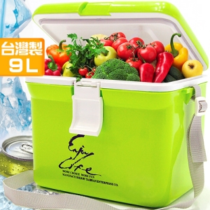 【台灣製造】9L冰桶 P062-095 (9公升冰桶行動冰箱攜帶式冰桶釣魚冰桶.保冰桶冰筒保冷桶保冰箱保冷箱.冷藏箱保溫桶保溫箱保冰袋保鮮袋保溫袋.擺攤休閒汽車戶外露營用品.便宜推薦哪裡買ptt)