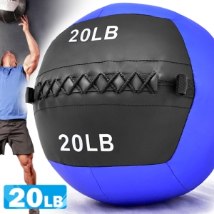 C109-2320負重力20LB軟式藥球(9KG舉重量訓練球wall ball.壁球牆球沙球沙袋沙包.非彈力量健身球抗力球韻律球.復健球實心球.不穩定平衡訓練.運動器材.推薦哪裡買ptt)
