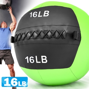 負重力16LB軟式藥球 C109-2316 (7.2KG舉重量訓練球wall ball.壁球牆球沙球沙袋沙包.非彈力量健身球抗力球韻律球.復健球實心球.不穩定平衡訓練.運動器材.推薦哪裡買ptt)