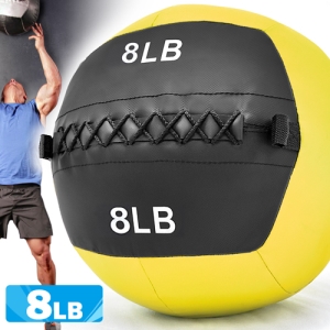 負重力8LB軟式藥球 C113-2308 (3.6KG舉重量訓練球wall ball.壁球牆球沙球沙袋沙包.非彈力量健身球抗力球韻律球.復健球實心球.不穩定平衡訓練.運動器材.推薦哪裡買ptt)