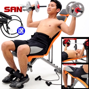 【SAN SPORTS】變態金剛飛鳥啞鈴椅 B007-5210 (仰臥起坐板舉重椅.舉重床重力臥推床.健腹機健腹器.仰臥板啞鈴凳.重量訓練機.健身房運動器材.推薦哪裡買ptt)