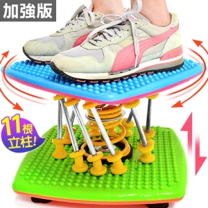加強版11根!!炫彩雙彈簧扭腰跳舞機(結合跳繩.扭腰盤.呼拉圈) C188-90B 跳舞踏步機美腿機跳跳樂.扭扭盤扭腰機.運動健身器材.推薦哪裡買ptt