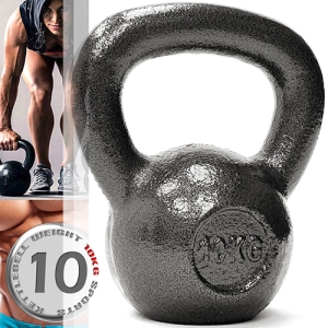 KettleBell實心鑄鐵10公斤壺鈴 C195-2010 (22磅)運動10KG壺鈴競技.拉環啞鈴搖擺鈴.舉重量訓練用品.重力設備健身器材.推薦哪裡買ptt