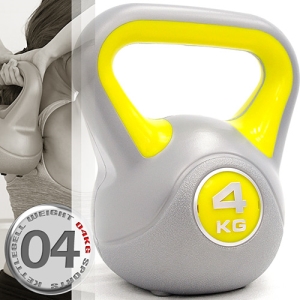 KettleBell運動4公斤壺鈴 C113-1804 (8.8磅)競技4KG壺鈴.拉環啞鈴搖擺鈴.舉重量訓練用品.重力設備健身器材.推薦哪裡買ptt