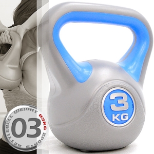 KettleBell運動3公斤壺鈴 C113-1803 (6.6磅)競技3KG壺鈴.拉環啞鈴搖擺鈴.舉重量訓練用品.重力設備健身器材.推薦哪裡買ptt