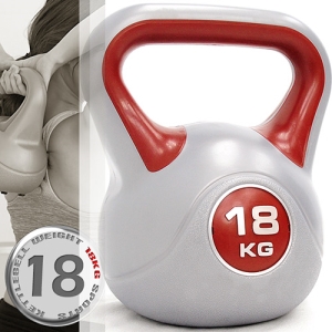 KettleBell運動18公斤壺鈴(39.6磅) C113-1818 競技18KG壺鈴.拉環啞鈴搖擺鈴.舉重量訓練用品.重力設備健身器材.推薦哪裡買ptt