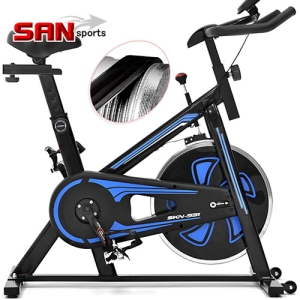 【SAN SPORTS】勇士競速飛輪車(皮帶傳動) B002-930 飛輪健身車.公路車自行車訓練機台.動感單車腳踏車美腿機.運動健身器材.推薦哪裡買ptt