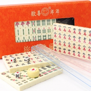 象牙色迷你麻將組(刻字版) C99-0307 (附牌尺＋骰子＋風位骰)攜帶型麻將攜帶式麻將旅遊型麻將旅行用麻將.袖珍麻將小型麻將.國粹益智遊戲.便宜特賣哪裡買