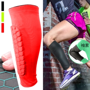 蜂窩墊防撞小腿套 D168-008 (蜂巢式束腿套.透氣彈性護腿套.保護肘袖套.兒童護膝蓋.籃球路跑步防摔防護具.運動壓縮腿套.男女緊身打底褲子.戶外騎行防紫外線絲襪服飾配件.推薦哪裡買專賣店PTT)