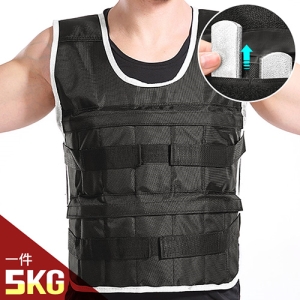 鋼板5KG負重背心 D076-02405 (5公斤舉重量背心.加重衣負重衣服裝備.隱形重力沙包沙袋.鉛塊砂包鐵沙.跑步重量訓練配件.健身運動用品.推薦哪裡買ptt)