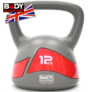 【BODY SCULPTURE】KettleBell運動12公斤壺鈴 C016-11712 (競技12KG壺鈴.核心肌群深蹲甩鈴.拉環啞鈴搖擺鈴.舉重量訓練用品.重力設備健身器材.推薦哪裡買ptt)