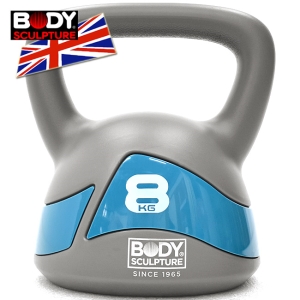 【BODY SCULPTURE】KettleBell運動8公斤壺鈴 C016-11708 (競技8KG壺鈴.核心肌群深蹲甩鈴.拉環啞鈴搖擺鈴.舉重量訓練用品.重力設備健身器材.推薦哪裡買ptt)