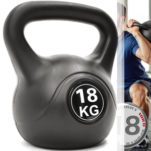 KettleBell運動18公斤壺鈴 D192-1818 (競技18KG壺鈴.核心肌群深蹲甩鈴.拉環啞鈴搖擺鈴.舉重量訓練用品.重力設備健身器材.推薦哪裡買ptt)