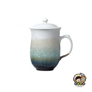 【收藏天地】乾唐軒活瓷系列＊雪晶圓夢杯 綠款 ／按摩 舒緩 碧璽 電氣石 養生 健康 負離子