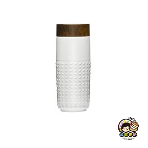 【收藏天地】乾唐軒活瓷系列＊ONE O ONE隨身杯(自在遨遊) 牙白款 ／ 碧璽 電氣石 養生 健康 負離子