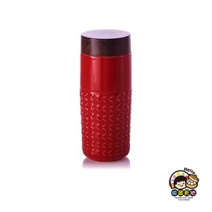 【收藏天地】乾唐軒活瓷系列＊ONE O ONE隨身杯(自在遨遊) 中國紅款 ／ 碧璽 電氣石 養生 健康 負離子