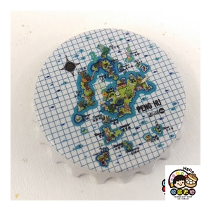 【收藏天地】台灣紀念品＊開瓶器冰箱貼-經緯澎湖 ∕小物 送禮 文創 風景 觀光 禮品