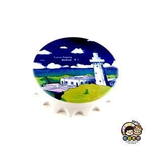 【收藏天地】台灣紀念品＊開瓶器冰箱貼-墾丁晨曦∕小物 送禮 文創 風景 觀光 禮品