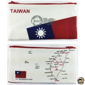 收藏天地】國旗系列＊台灣國旗萬用包（附信封）
