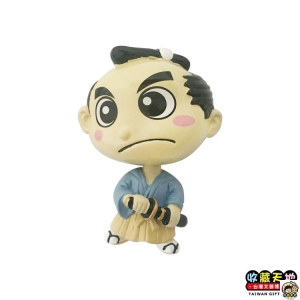 【收藏天地】熱賣商品＊妖怪村兩段式冰箱貼-日本武士 / 小物 磁鐵 送禮 文創 風景 觀光 禮品