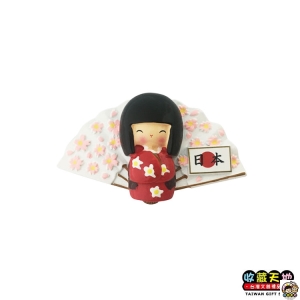 【收藏天地】熱賣商品＊妖怪村冰箱貼-座敷扇子 / 小物 磁鐵 送禮 文創 風景 觀光 禮品