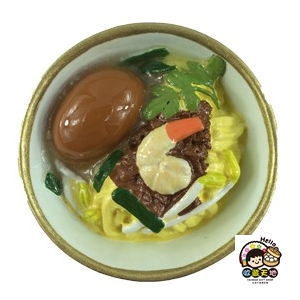 【收藏天地】台灣紀念品＊台灣土產冰箱貼-台南擔仔麵∕ 磁鐵 送禮 文創 風景 觀光 禮品 送國外朋友