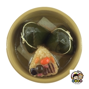 【收藏天地】台灣紀念品＊台灣土產冰箱貼-粽子∕ 磁鐵 送禮 文創 風景 觀光 禮品 送國外朋友