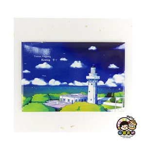 【收藏天地】台灣紀念品＊創意特色磁鐵 - 墾丁燈塔 ∕  旅遊 紀念品 手信 景點