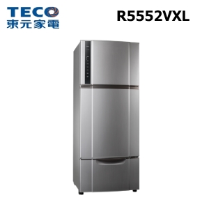 【TECO東元】543公升節能變頻三門冰箱R5552VXLH(含拆箱定位＋舊機回收)