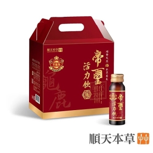帝璽活力飲升級版30入-正宗龜鹿雙寶，順天堂集團專業研發