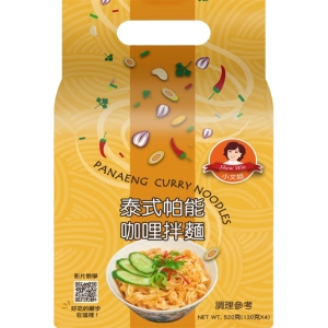 【小文姐拌麵】泰式帕能咖哩拌麵6袋(共24包)(可i郵箱取貨)【中元中秋】