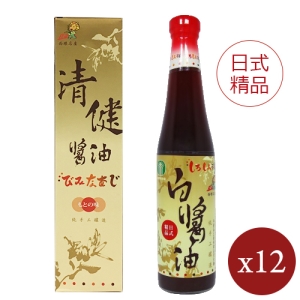 白醬油(400cc/瓶x12瓶/箱)【整箱購】
