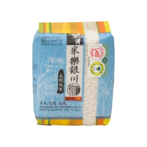 銀川有機長糯米600G，來自花蓮的米