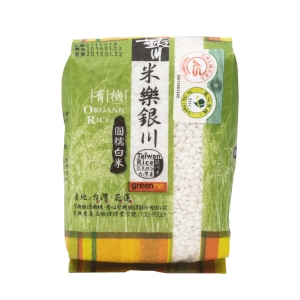 銀川圓糯米600G，來自花蓮的米