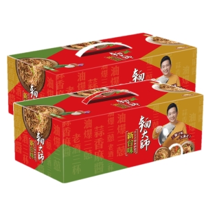 【麵大師新經典】綜合禮盒2盒(可i郵箱取貨)【澎湃中元】