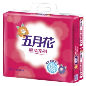 【五月花】輕柔抽取衛生紙 110抽x12包