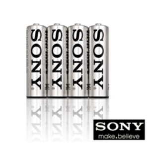 SONY 4號碳鋅電池4入/封