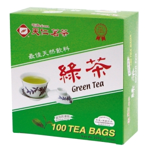 天仁 綠茶袋茶 2g(100包/盒)