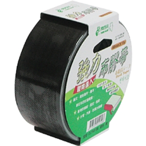 北極熊 CLT4815B黑色布紋膠帶48mm×15yds
